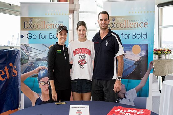 Genevieve Whitehead will attend Wisconsin University this year joining the 'Badger' rowing program